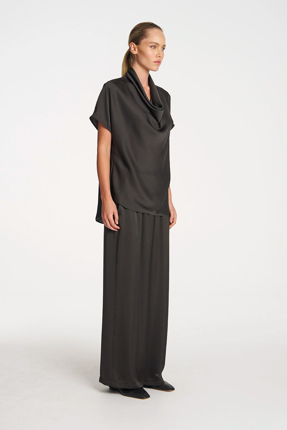 Mela Purdie Scallop Tank in Mink F619 8973