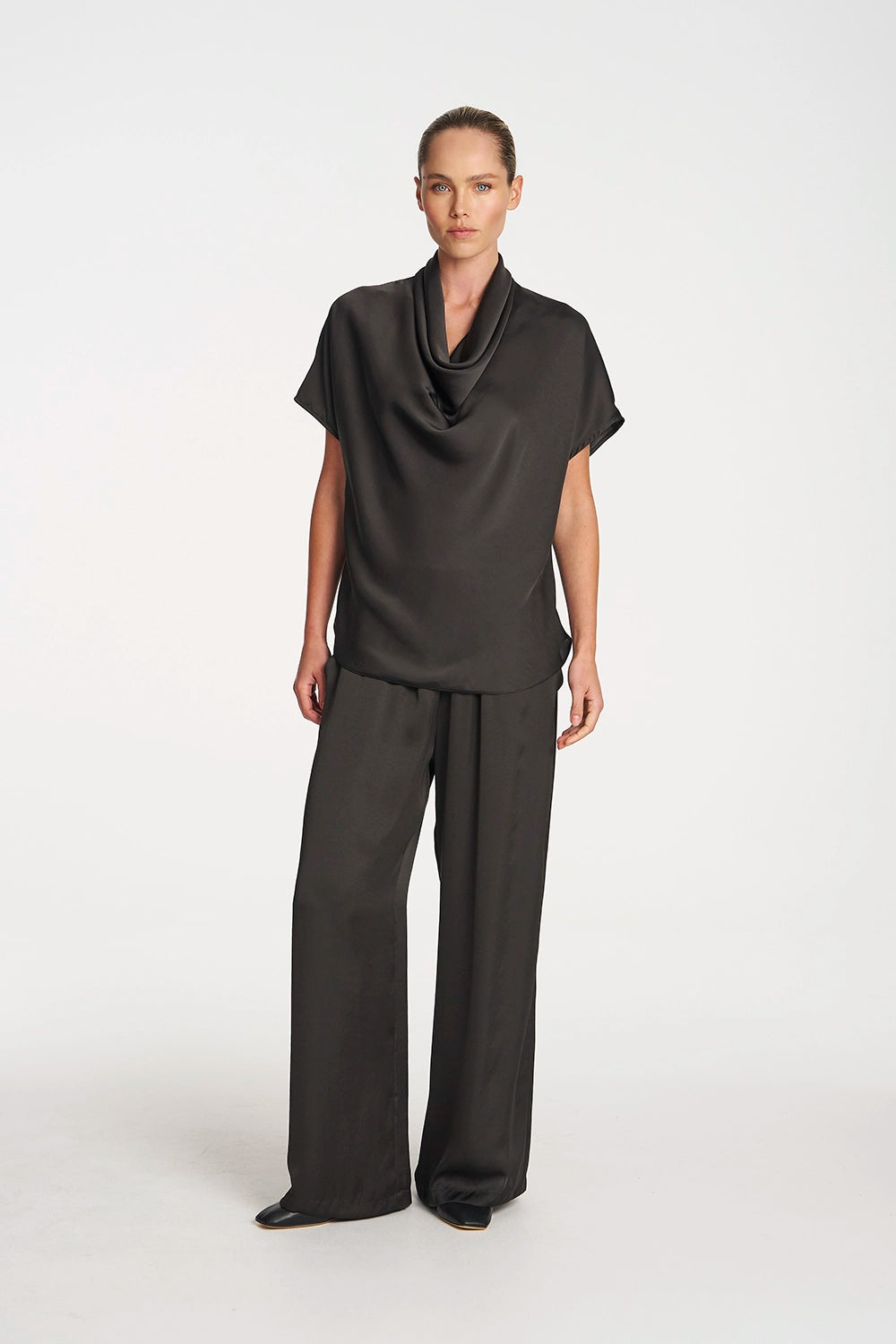 Mela Purdie Scallop Tank in Mink F619 8973
