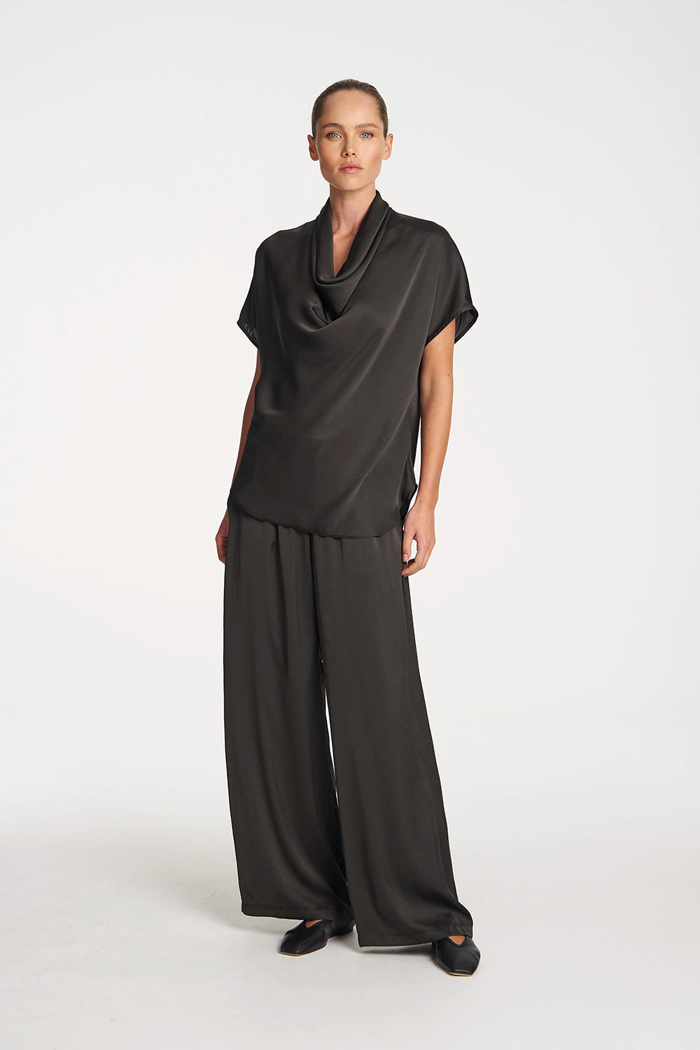Mela Purdie Scallop Tank in Mink F619 8973
