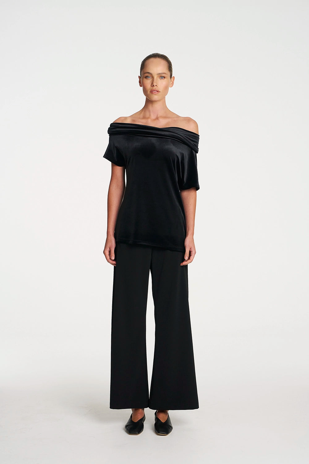 Mela Purdie Suit Pant In Black F618 1907 - Pre-Order April Delivery