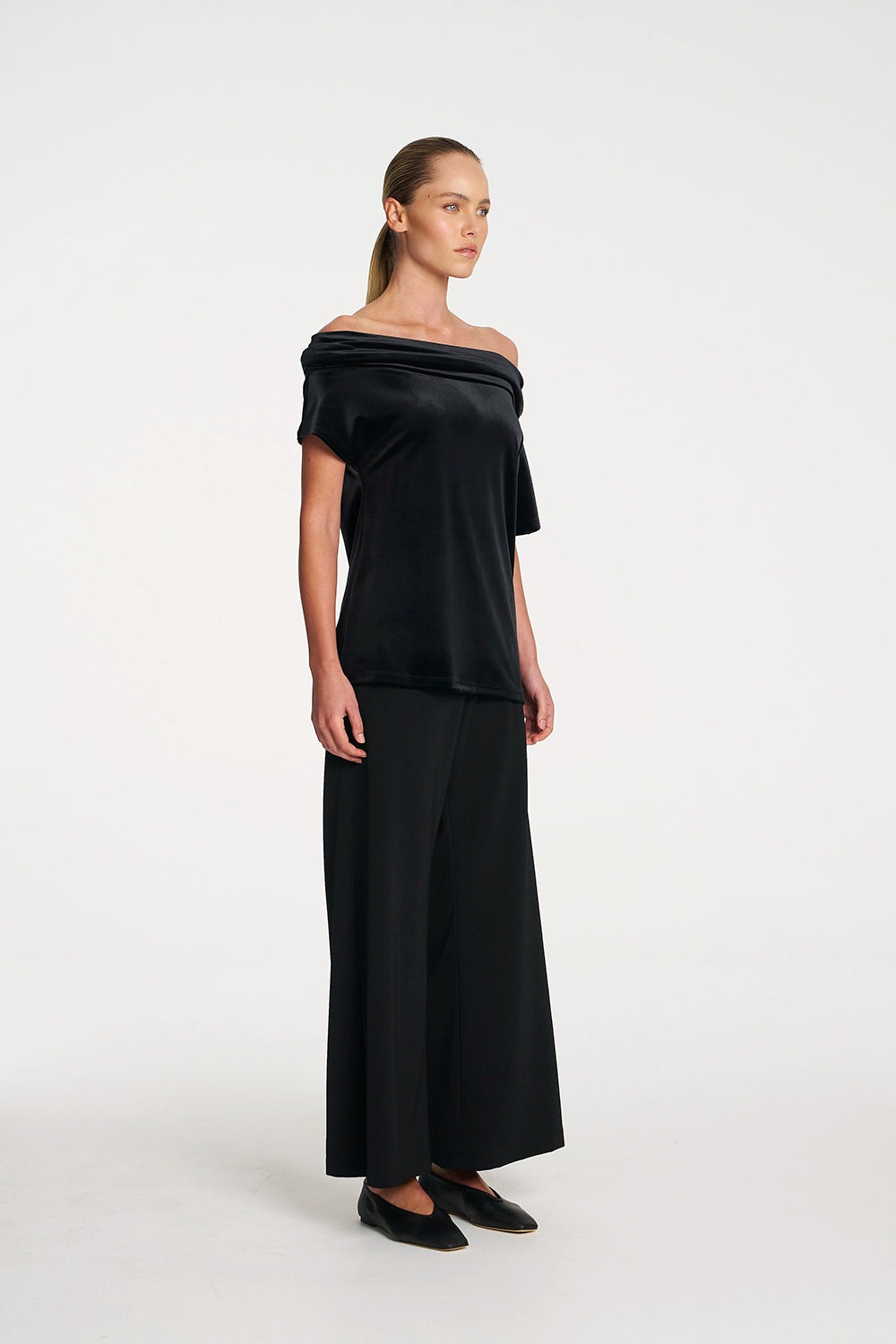 Mela Purdie Suit Pant In Black F618 1907 - Pre-Order April Delivery