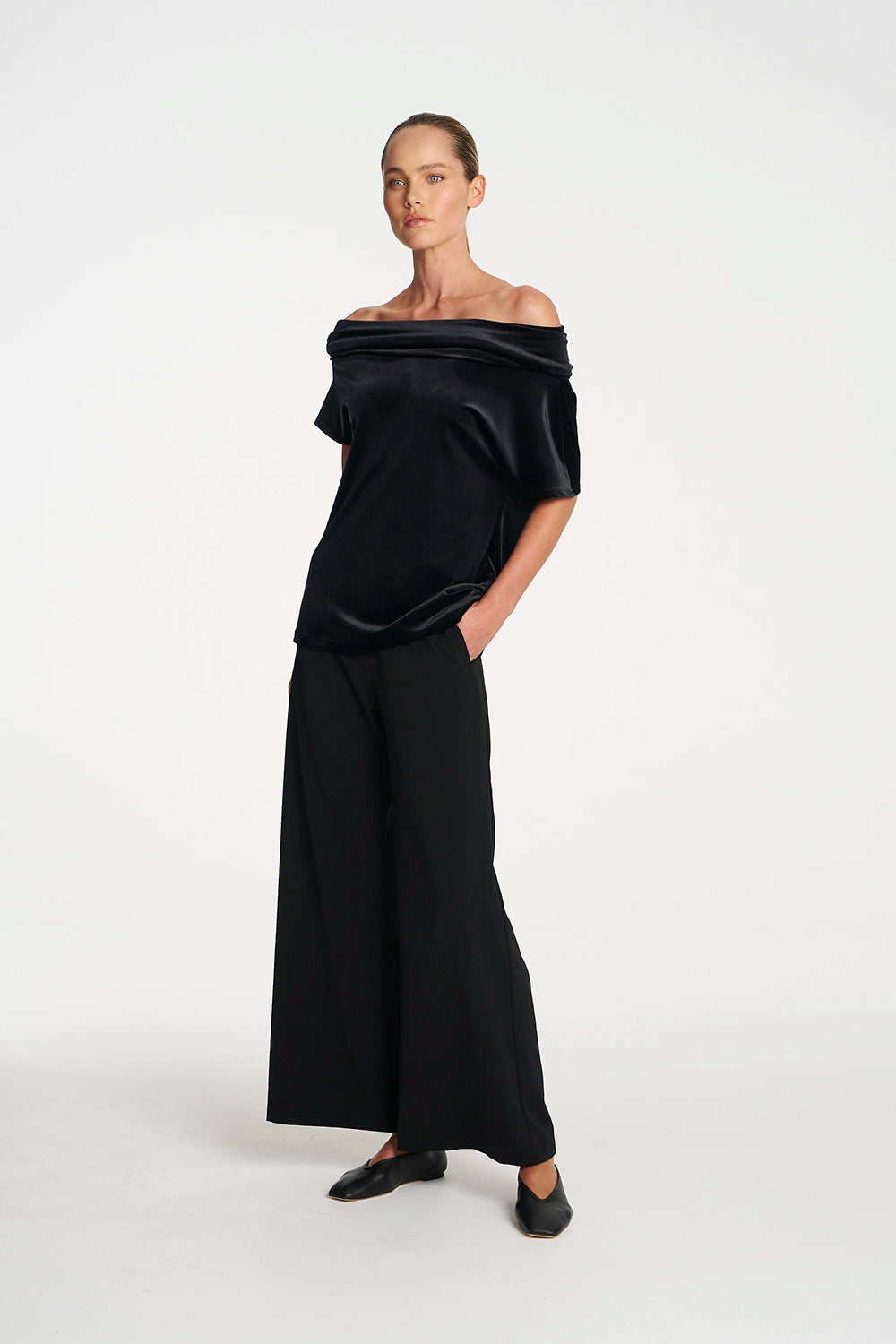 Mela Purdie Suit Pant In Black F618 1907 - Pre-Order April Delivery