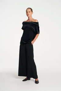 Mela Purdie Suit Pant In Black F618 1907 - Pre-Order April Delivery