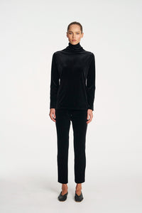 Mela Purdie Funnel Top In Black F310 8888