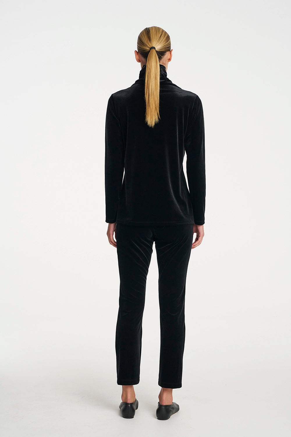 Mela Purdie Funnel Top In Black F310 8888