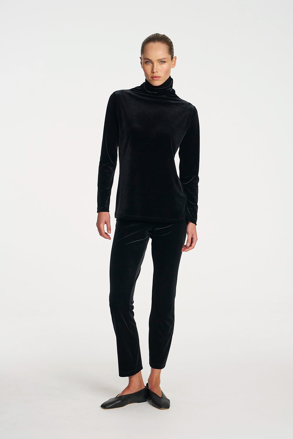 Mela Purdie Funnel Top In Black F310 8888