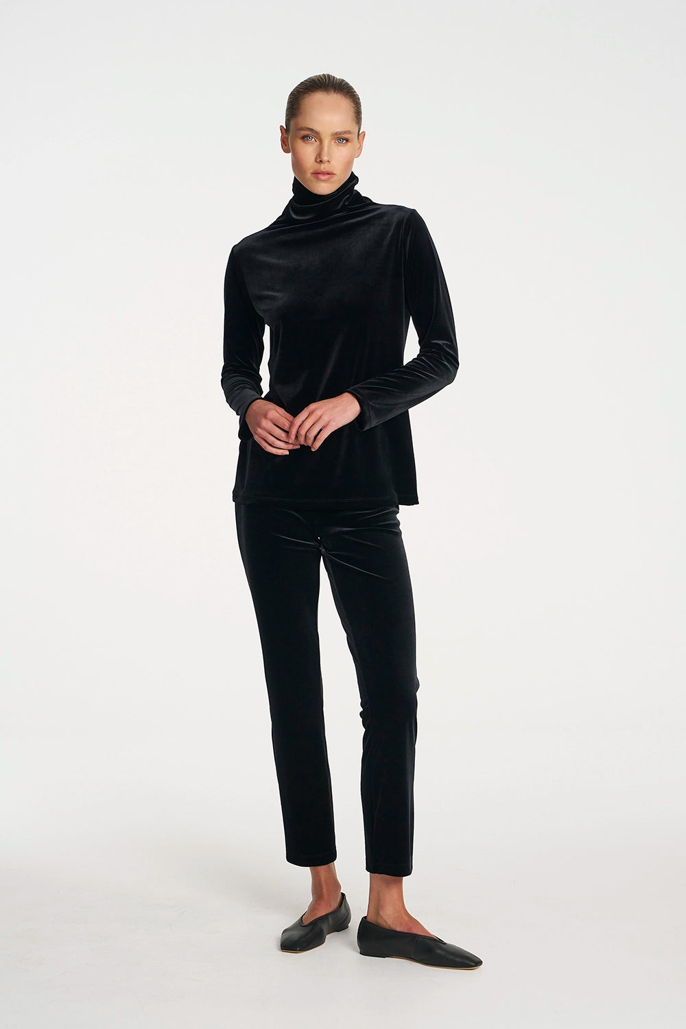 Mela Purdie Slim Leg Pant In Black F310 1876 - Pre-Order April Delivery