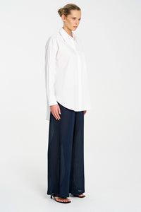 Mela Purdie Miso Pant In Mid Navy F213 1957