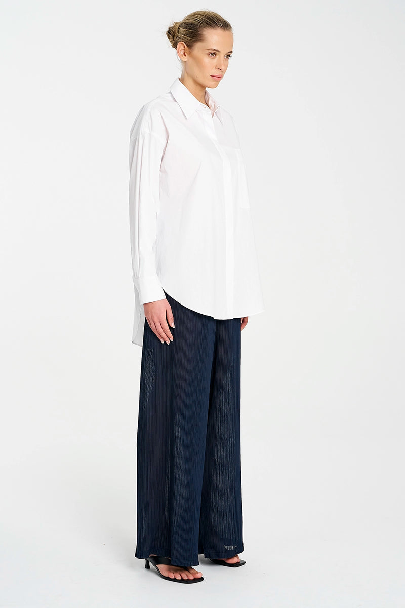 Mela Purdie Miso Pant In Mid Navy F213 1957