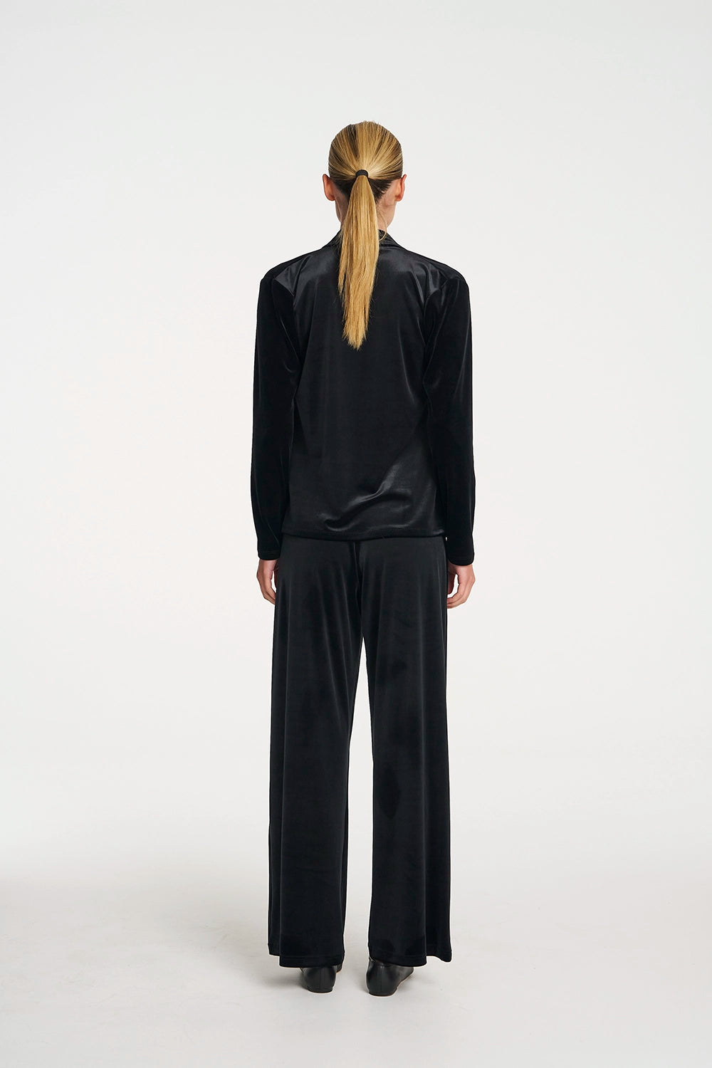 Mela Purdie Drape Top In Black F310 8971