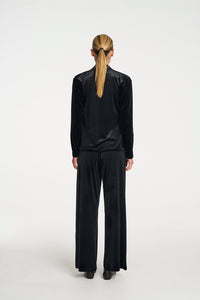 Mela Purdie Drape Top In Black F310 8971