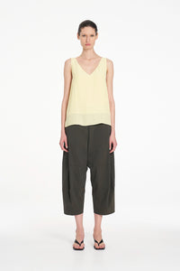 Mela Purdie Audrey Tank in Lemon F67 2703 - Pre-Order November Delivery