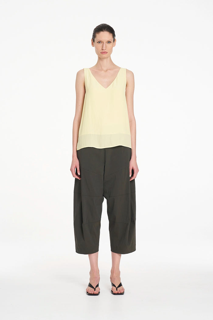 Mela Purdie Audrey Tank in Lemon F67 2703 - Pre-Order November Delivery
