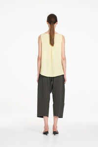 Mela Purdie Audrey Tank in Lemon F67 2703 - Pre-Order November Delivery