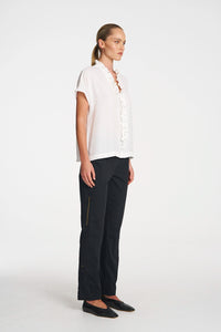 Mela Purdie Lariat Shell in White F67 8986