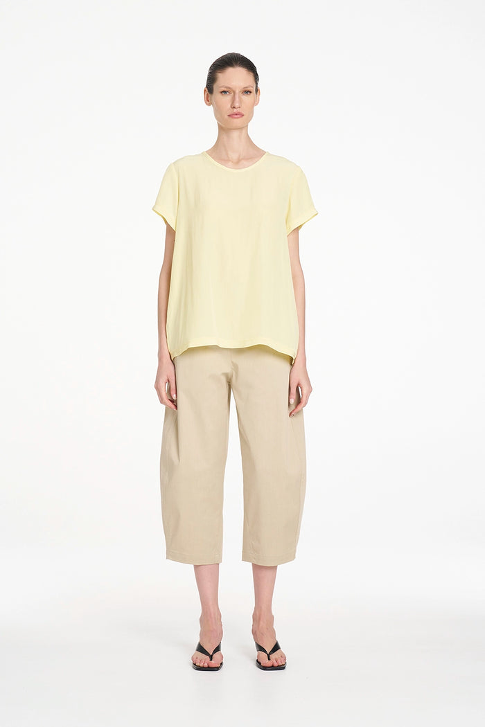 Mela Purdie Travel T in Lemon F67 2203 - Pre-Order November Delivery