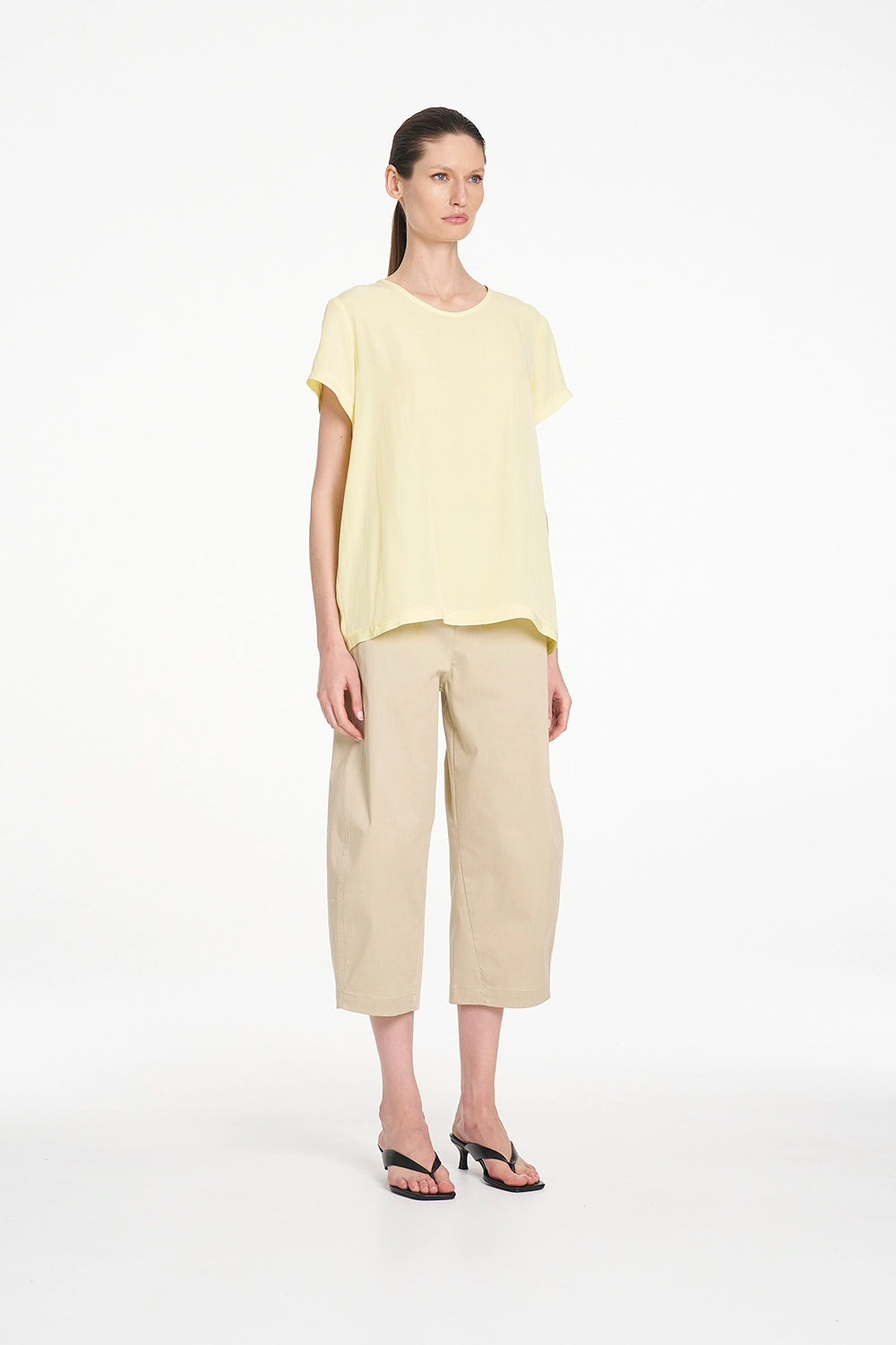 Mela Purdie Travel T in Lemon F67 2203 - Pre-Order November Delivery