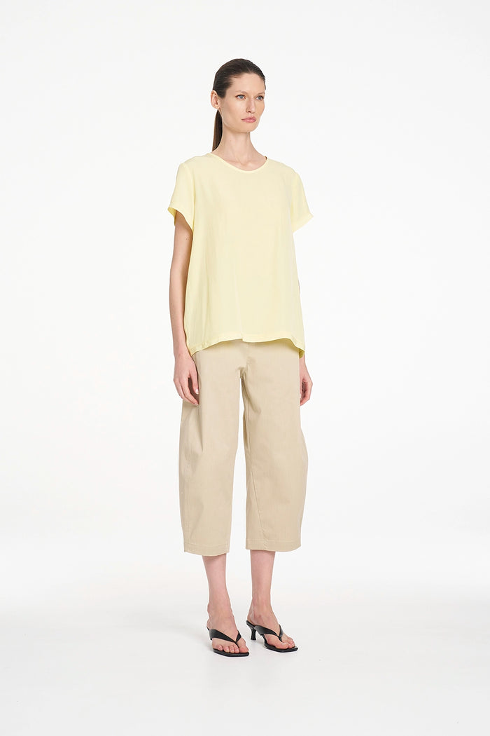 Mela Purdie Travel T in Lemon F67 2203 - Pre-Order November Delivery