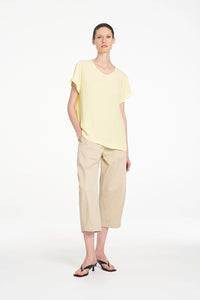 Mela Purdie Travel T in Lemon F67 2203 - Pre-Order November Delivery
