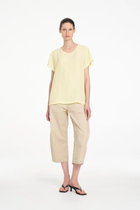 Mela Purdie Travel T in Lemon F67 2203 - Pre-Order November Delivery