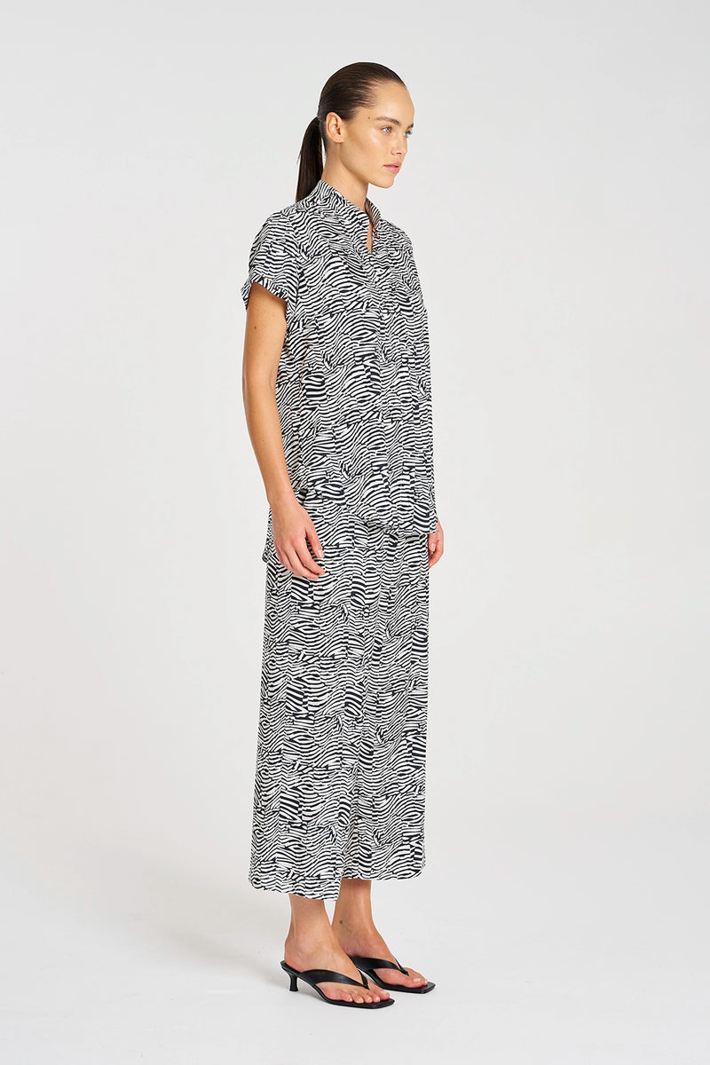 Mela Purdie Stand Shirt F846 8629 - Pre-Order September Delivery