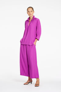 Mela Purdie Roman Blouse in Dahlia F67 80073