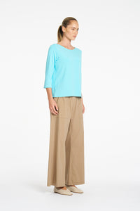 Mela Purdie Relaxed Boat Neck in Skygem F01 2630