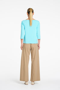 Mela Purdie Relaxed Boat Neck in Skygem F01 2630
