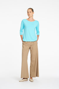Mela Purdie Relaxed Boat Neck in Skygem F01 2630