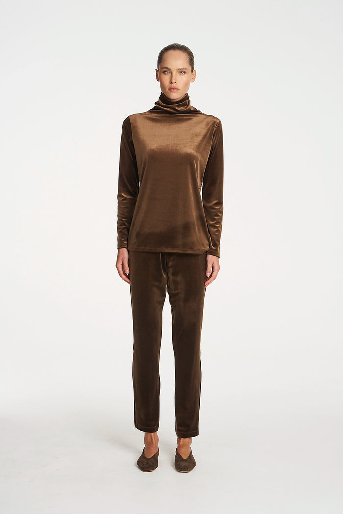 Mela Purdie Funnel Top In Nutmeg F310 8888 - Pre-Order April Delivery