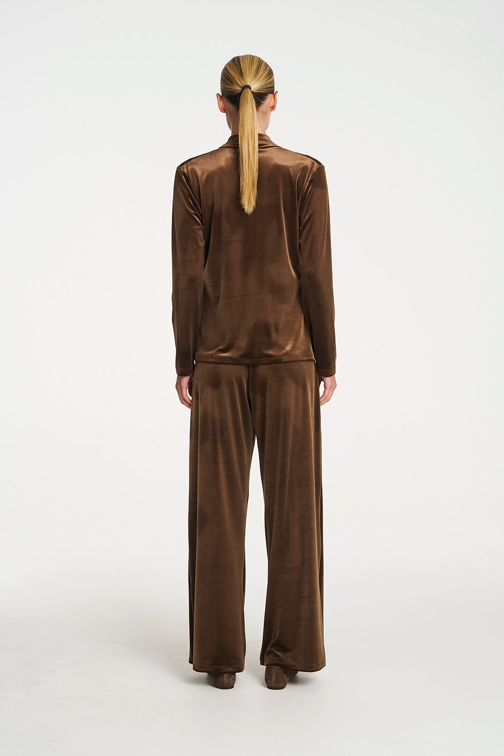 Mela Purdie Palazzo Pant In Nutmeg F310 1777 - Pre-Order April Delivery