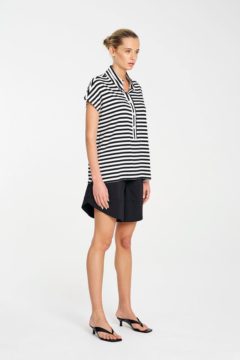 Mela Purdie Curve Shorts in Black F65 1954 - Pre-Order December Delivery