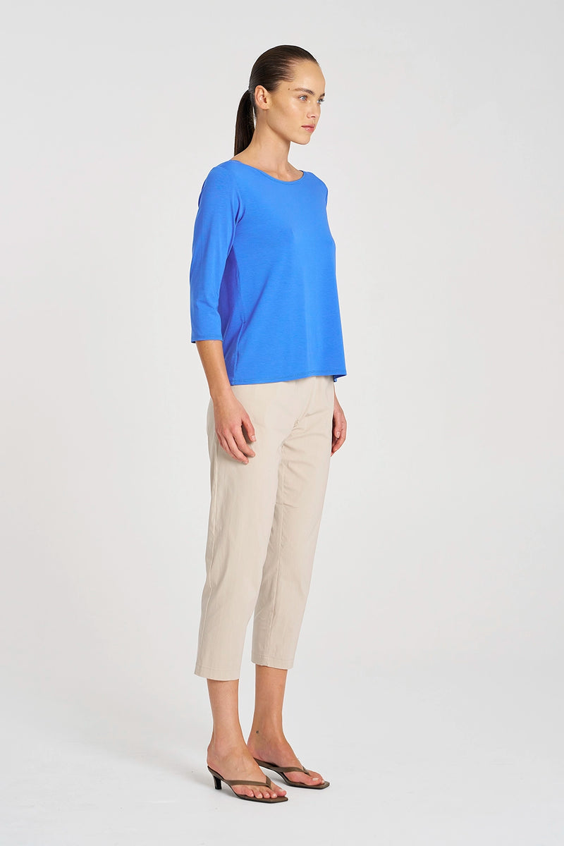 Mela Purdie Relaxed Boat Neck in Miami F01 2630 - Pre-Order September Delivery