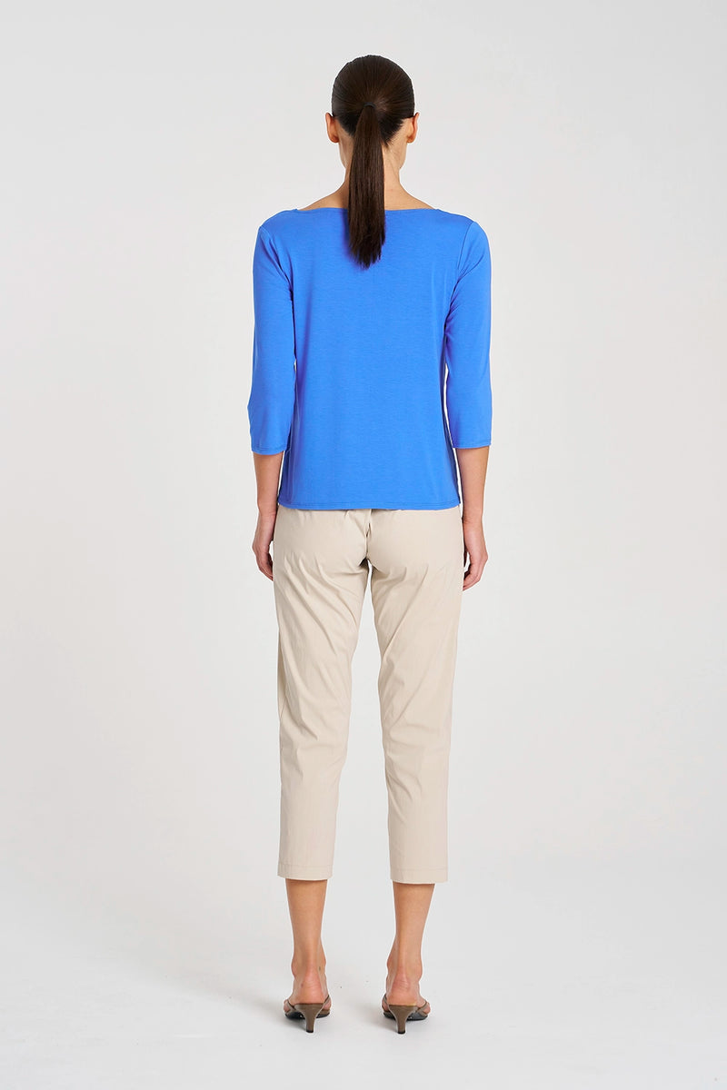 Mela Purdie Relaxed Boat Neck in Miami F01 2630 - Pre-Order September Delivery