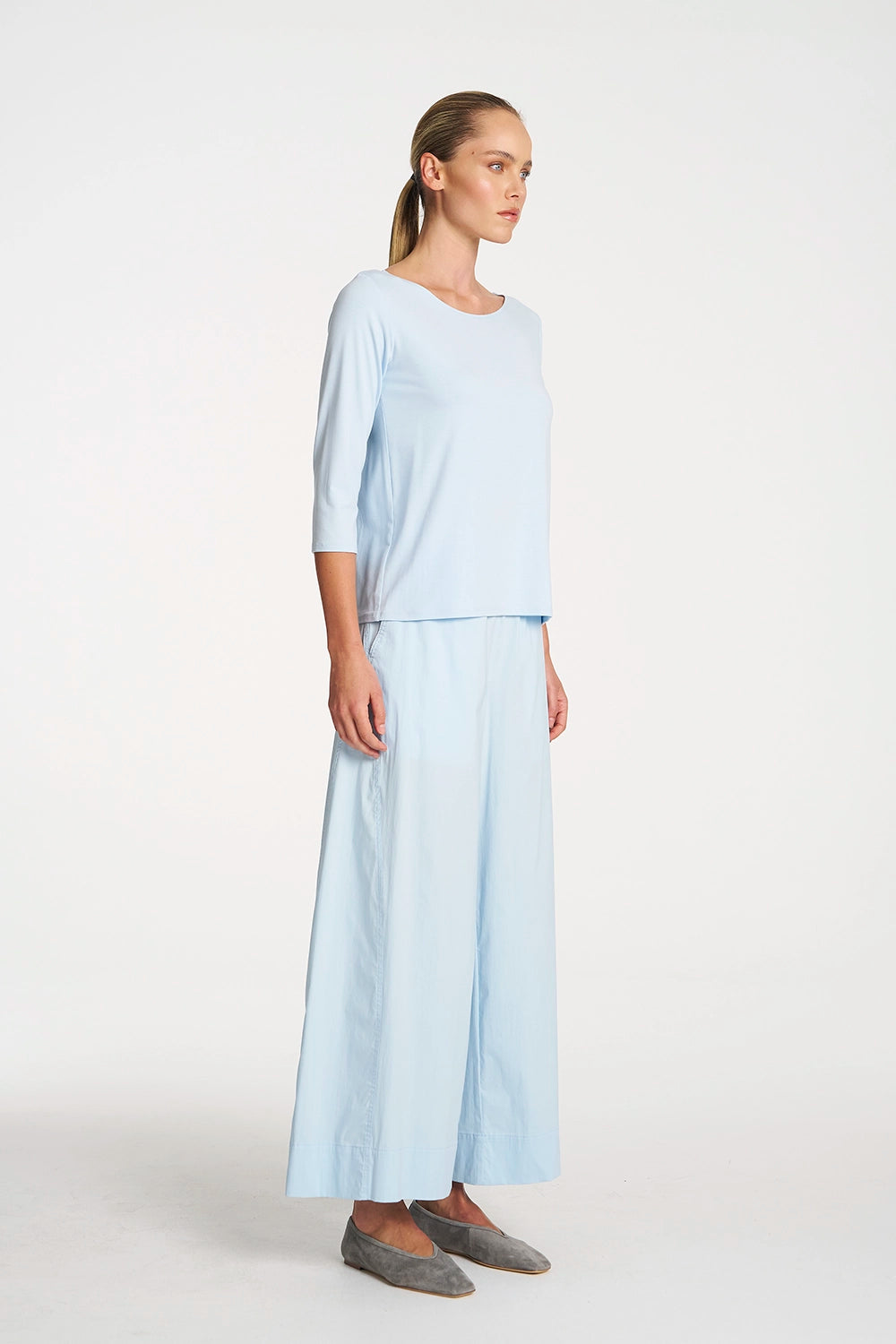 Mela Purdie Relaxed Boat Neck in Dream F01 2630