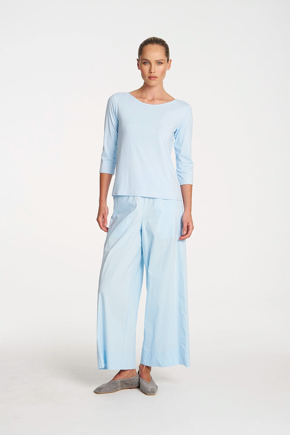 Mela Purdie Relaxed Boat Neck in Dream F01 2630