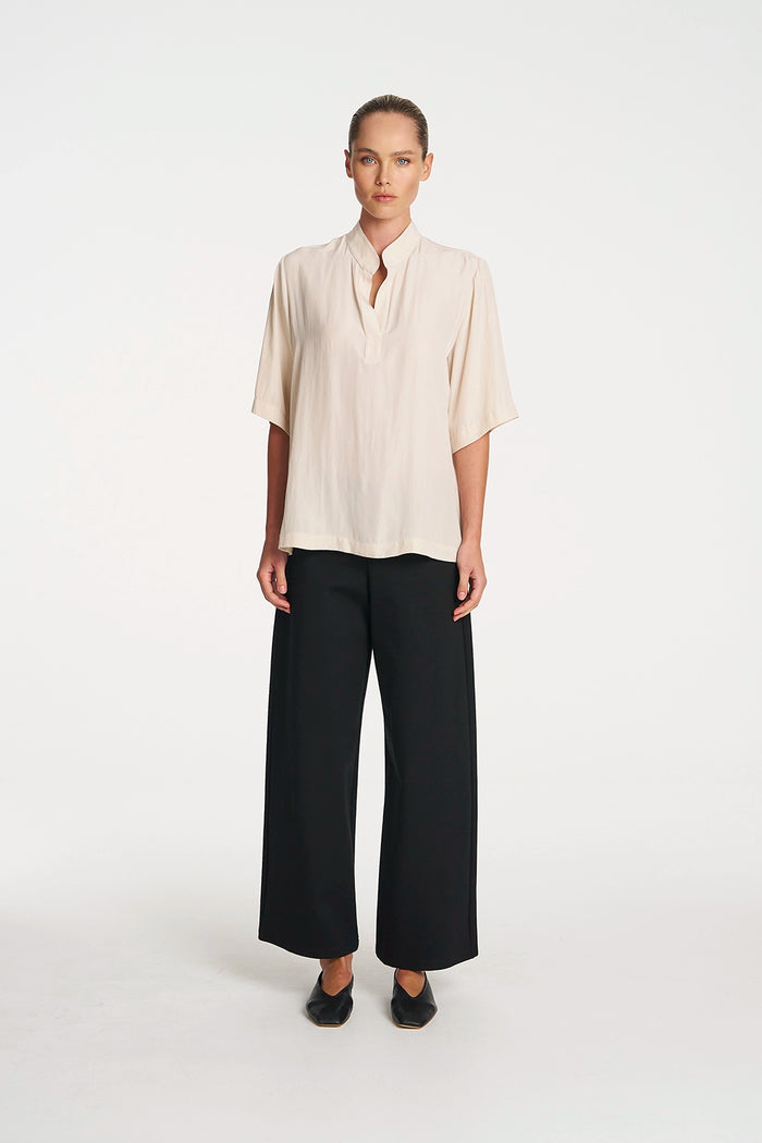 Mela Purdie Placket Plaza In Vanilla F67 8991 - Pre-Order April Delivery