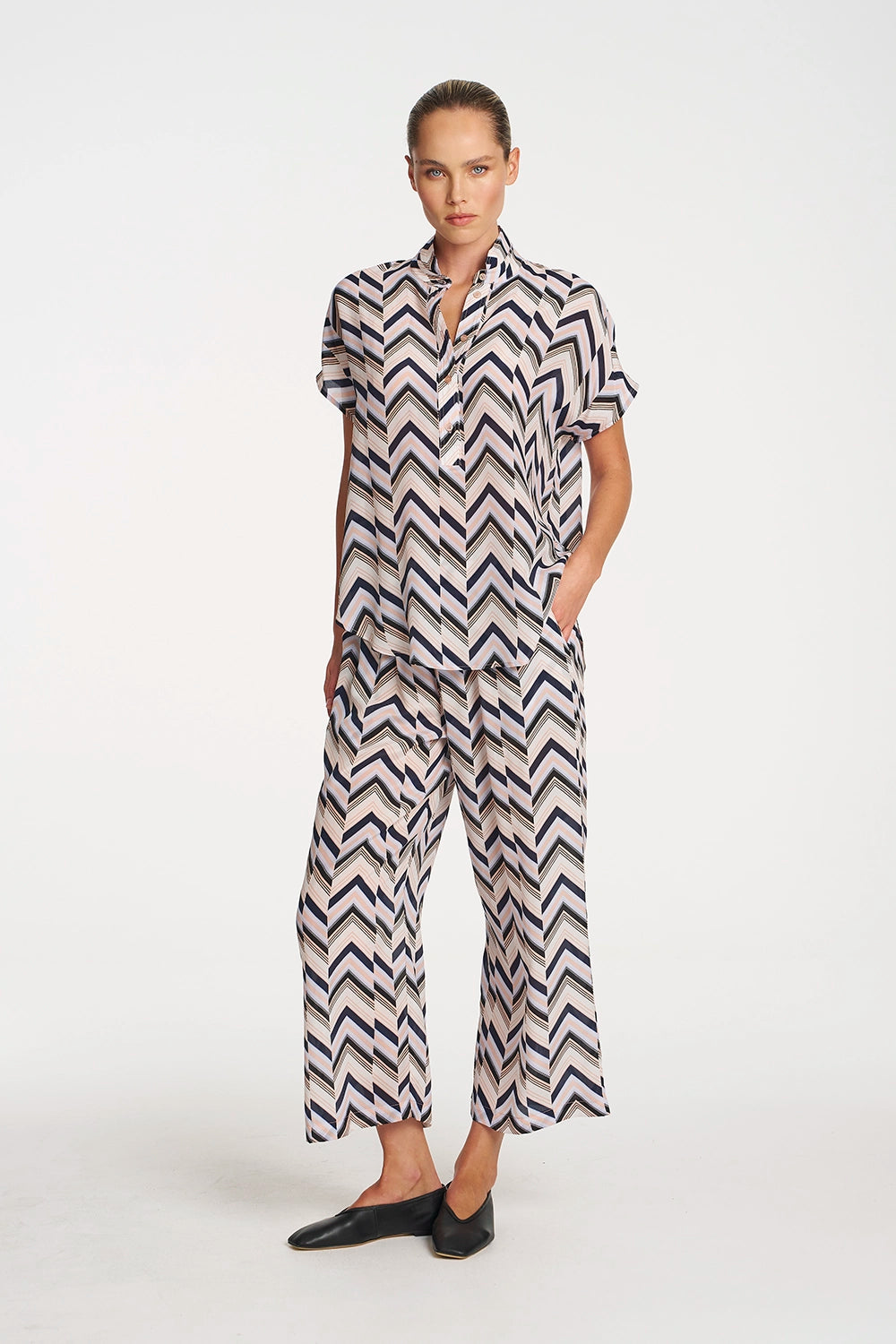 Mela Purdie Pace Pant in Pleat F857 1740