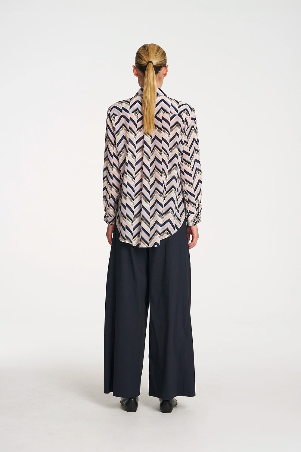 Mela Purdie Soft Shirt in Pleat F857 2822
