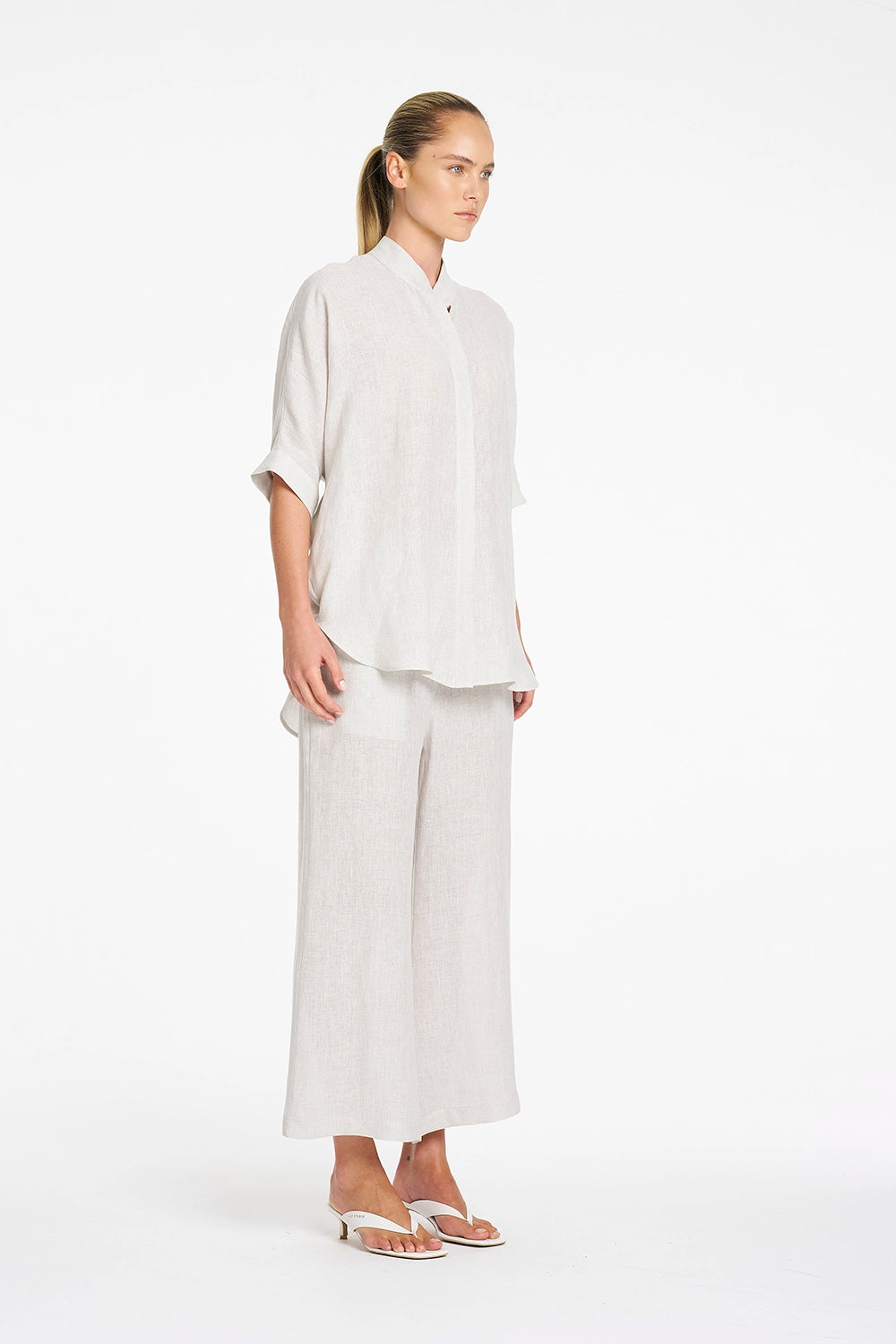 Mela Purdie Lino Pant in Shale F418 10016 - Pre-Order September Delivery