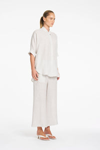 Mela Purdie Villa Overshirt in Shale F418 8801 - Pre-Order September Delivery