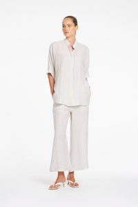 Mela Purdie Villa Overshirt in Shale F418 8801 - Pre-Order September Delivery