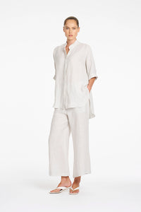 Mela Purdie Villa Overshirt in Shale F418 8801 - Pre-Order September Delivery
