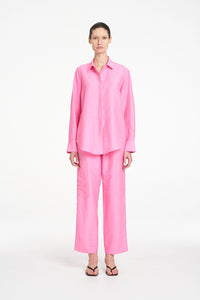 Mela Purdie Saville Shirt in Peony F628 8920 - Pre-Order November Delivery
