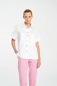 Mela Purdie Stud Shell Shirt F65 8349