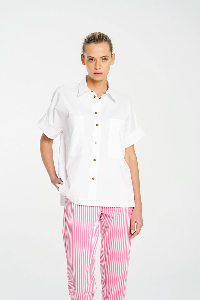 Mela Purdie Stud Shell Shirt F65 8349