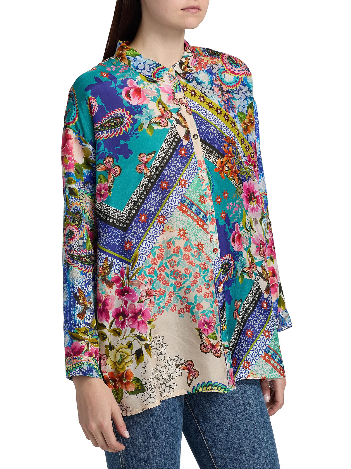 Johnny Was The Audrey Tunic - Evie C20726-5