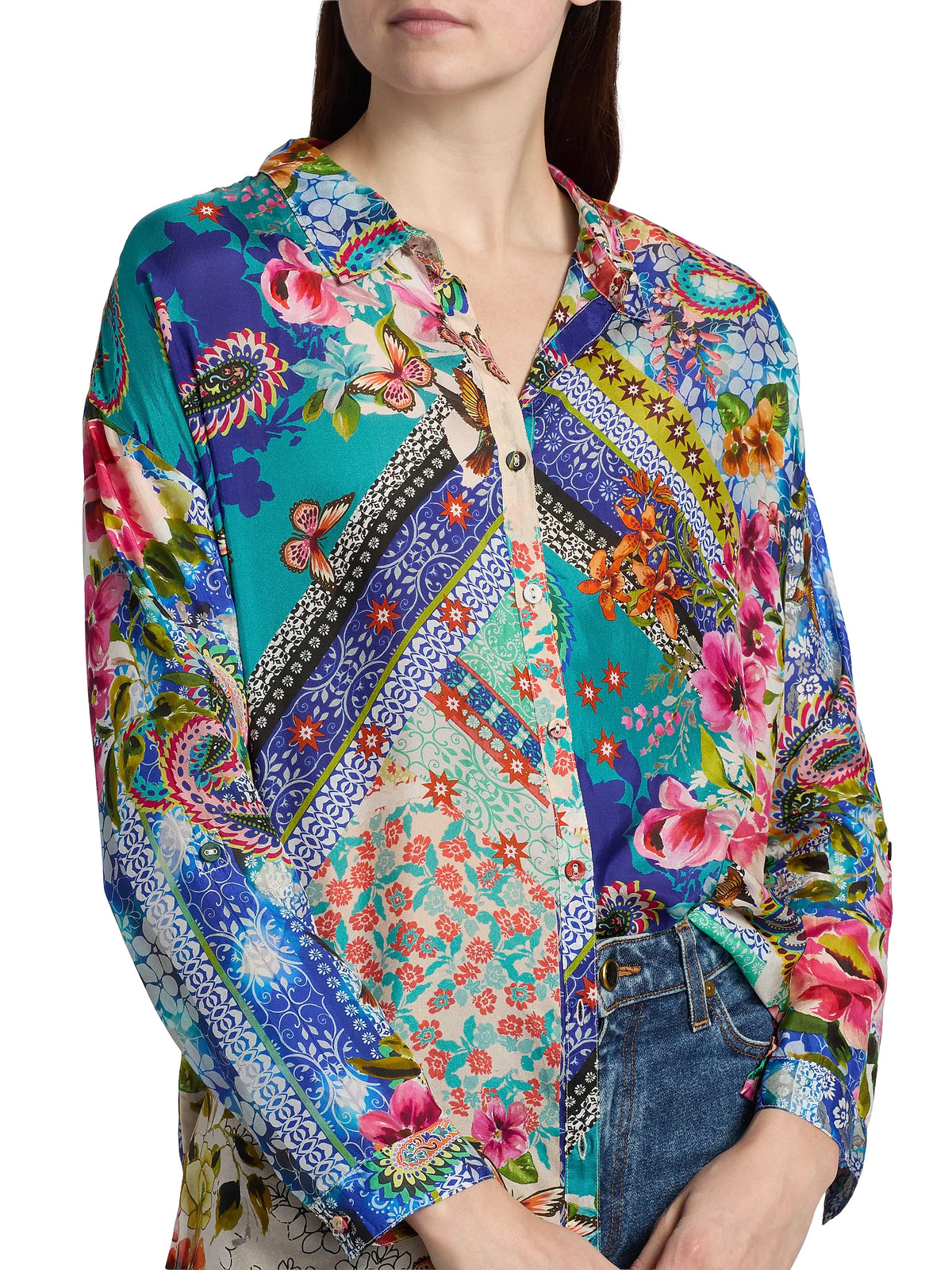 Johnny Was The Audrey Tunic - Evie C20726-5