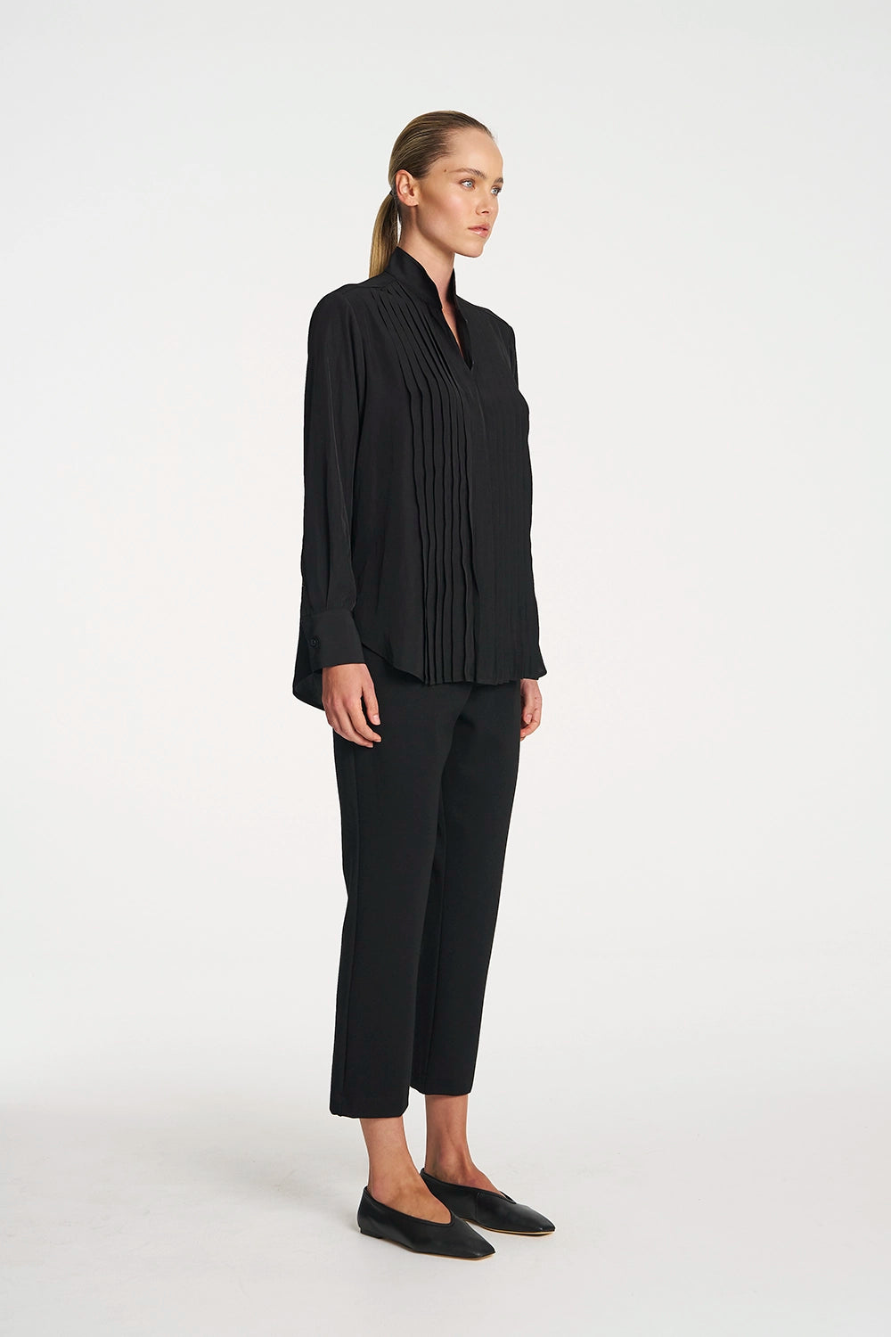 Mela Purdie Ankle Pant In Black F097 1839 - Pre-Order April Delivery