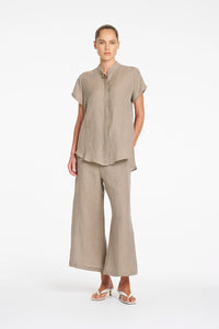 Mela Purdie Lino Pant in Stucco F418 10016 - Pre-Order September Delivery